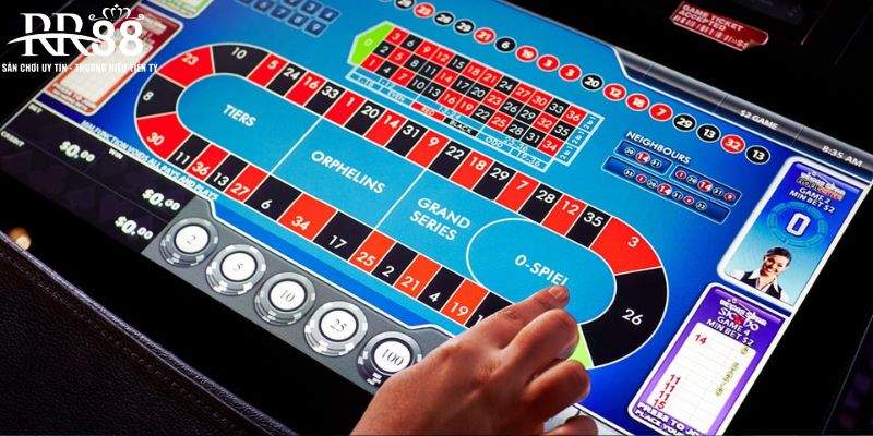 Giao diện trò chơi đơn giản của Roulette